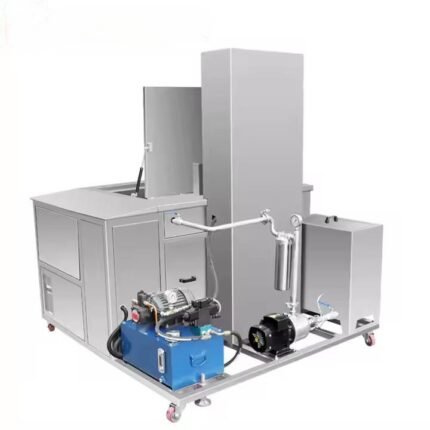 PLC Control Tractor Wheels Ultrasonic Cleaner Machine With Hydraulic Lift and Oil Separator Cleaning System CR-900GS 560L