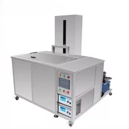 PLC Control Ultra Sonic Cleaner Bath With Pneumatic Lift and Filtration Cleaning Tyre Rims Wheels Engine Parts CR-1108GS 540L